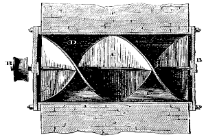 Eine Schwarz-Weiß-Zeichnung einer Kamera mit einer zentralen Linse, umgeben von Text, die einen Vintage-Effekt vermittelt.