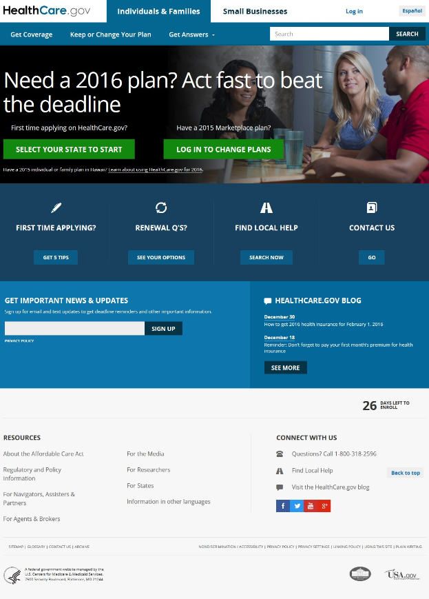 Gesundheitsamt-Website-Hauptseite zeigt eine Gruppe von Menschen, die um einen Tisch sitzen und Gläser und Gegenstände halten, mit dem Websitetitel und informativem Text.